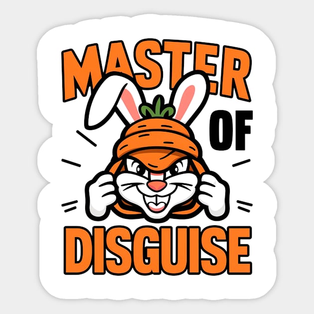 Master of disguise Sticker by zoelewi